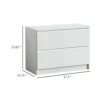 BM337088_4_15963c08-eafb-4b2d-8fb4-23592b08c506 Vedz Dresser Unit with 2 Drawers, Modern White Melamine Finish