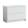 BM337088_f9ed394e-18e9-41ce-a4b6-ba869e54c1c8 Vedz Dresser Unit with 2 Drawers, Modern White Melamine Finish