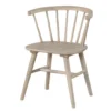 BM337251_2 Yely 5pc Dining Table and 4 Windsor Chairs Set, Natural Oak Brown