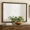 BM337938_5_416809b7-7815-4a2f-80e5-e7bdd903021e Genu Dresser Mirror, Warm Brown Wood Frame, Beveled Glass, 34 Inch