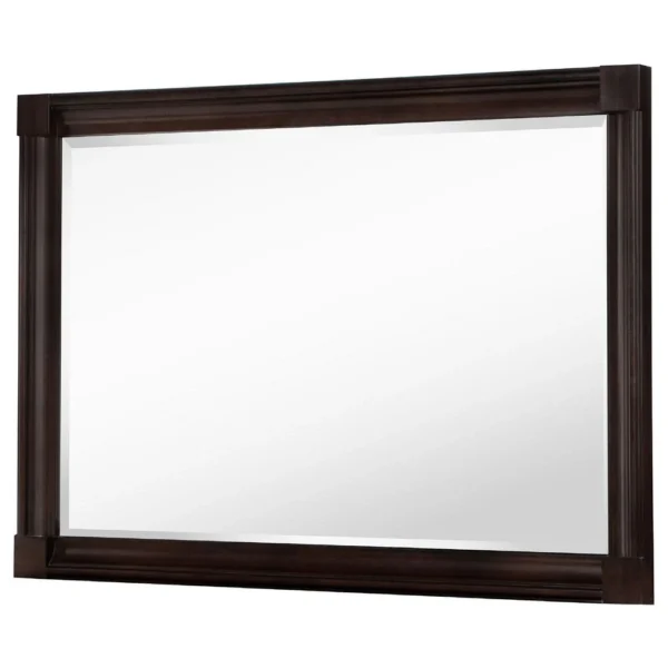 BM337944_2_8695db46-b6bc-40b1-a60f-3e68ff4f5a52 Meon Dresser Mirror, Dark Oak Brown Wood Frame, Rectangular 32 Inch