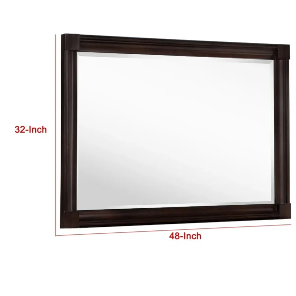 BM337944_4_26b31082-710b-49f6-962d-ad90d848a306 Meon Dresser Mirror, Dark Oak Brown Wood Frame, Rectangular 32 Inch