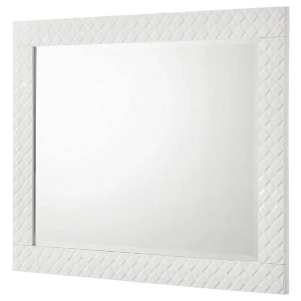 BM337950_2_3187756f-2f90-4836-9c2c-fd3b79c6b06f Ivon Dresser Mirror, White High Gloss Finish, Rectangular 37 Inch