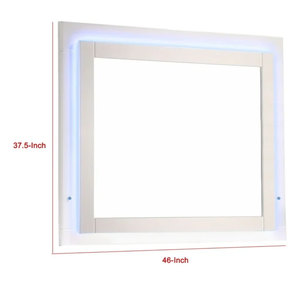 BM337958_4_27ff6bff-0b66-4e75-ac69-971fcb16de02 Sok LED Dresser Mirror, White High Gloss Finish, Rectangular 37 Inch