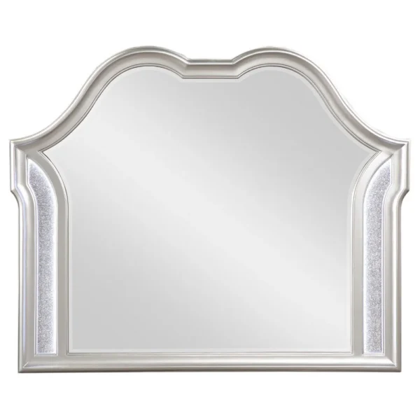 BM338034_1_aee49bf9-49ff-45d0-ab3f-b9373e2008c4 Nive Dresser Mirror, Silver Wood Frame, Double Arch Top, 40 Inch