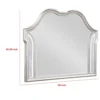 BM338034_4_5759ff32-8a53-435c-822a-fcfef5bc0b55 Nive Dresser Mirror, Silver Wood Frame, Double Arch Top, 40 Inch