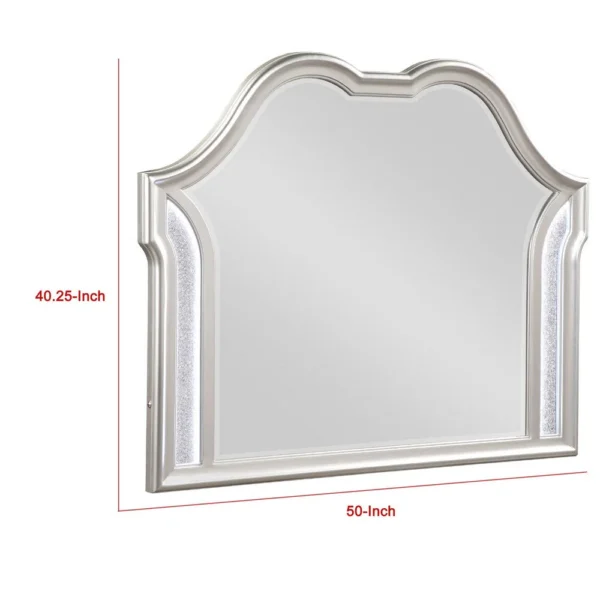 BM338034_4_5759ff32-8a53-435c-822a-fcfef5bc0b55 Nive Dresser Mirror, Silver Wood Frame, Double Arch Top, 40 Inch