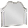 BM338034_afff319f-6830-437d-a8ac-67404354fe23 Nive Dresser Mirror, Silver Wood Frame, Double Arch Top, 40 Inch