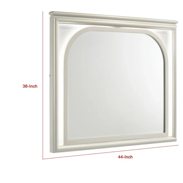 BM338045_4_40cd8fa1-df13-4f67-9a4d-62dcf2889ff5 Ory Dresser Mirror, Touch LED Lighting, Pearl White Wood, 36 Inch
