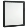 BM338137_8f058bfa-ec6b-4e85-b410-7b7afcd023f4 Cavy Dresser Mirror, Rounded Corners and Flat Glass, Black Melamine