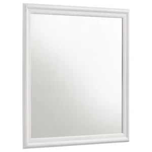 BM338138_f8ea411a-0f59-435c-b1a1-d93250f68b93 Nim Rectangular Dresser Mirror, Molded Trim Frame, 38 Inch White Wood