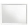 BM338140_1_22b6e7fb-7d3e-4d29-982e-1836180e2f8b Noro Dresser Mirror with Slim Trim, Open Mitered Corners, White Wood