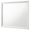 BM338140_2_9b05a0cf-3707-4c3b-9f40-6a14b8ad1b8b Noro Dresser Mirror with Slim Trim, Open Mitered Corners, White Wood