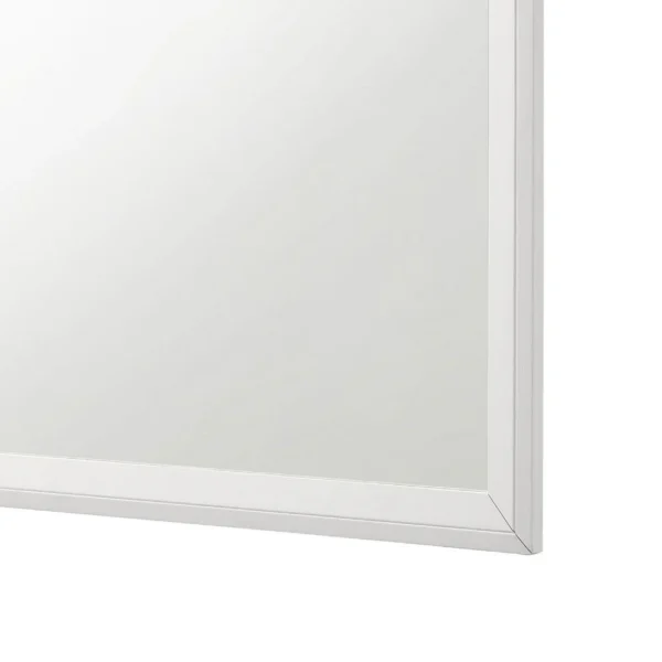 BM338140_3_d50a6947-53a7-4291-9aef-929914d1cdba Noro Dresser Mirror with Slim Trim, Open Mitered Corners, White Wood
