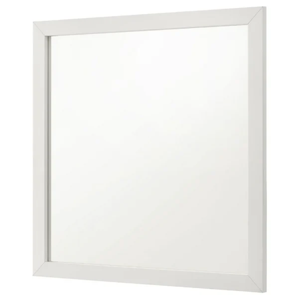 BM338142_2_bcc82ccd-bad0-4a26-bd7c-0acc057dc7fa Dex Rectangular Dresser Mirror, Non-Beveled Glass, White Wood-Melamine