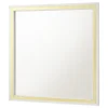 BM338144_2_edaa11b7-175a-4629-884e-14752962c606 Jenny Square Dresser Mirror, Polished Golden Trim, White Wood-Melamine