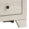 BM338393_3_f349c6cb-fb29-4539-98c2-2af3b33fa74f Cuzzy Nightstand with 2 Drawers, Black Metal, Natural White Wood