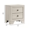 BM338393_4_1392be8f-d4c0-45ed-9344-5e84fa4d1eb7 Cuzzy Nightstand with 2 Drawers, Black Metal, Natural White Wood
