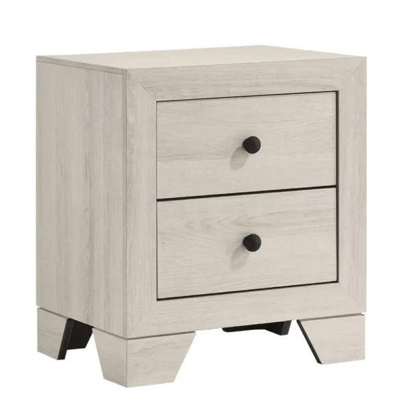 BM338393_f59ad5f5-5ad4-4309-b98f-56010ec38f35 Cuzzy Nightstand with 2 Drawers, Black Metal, Natural White Wood