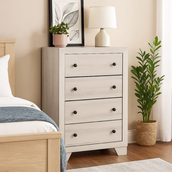 BM338394_5_aff1703a-f771-4b86-a6fc-c9eb242e15a5 Cuzzy Tall Dresser Chest with 4 Drawers, Natural White Wood