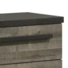 BM338405_1_938ec894-e3c0-4c77-a705-9f0297442ee9 Ruthe Nightstand with 2 Drawers, Wide Top, Ebony Black, Gray Wood