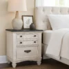 BM338418_5_b4f8edc9-802a-4c2a-bd17-1550d2ee22bb Sawz Nightstand with 3 Drawers, Charcoal Plank Top, Light Gray Wood
