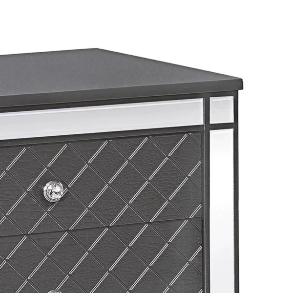 BM338454_1_36e62821-df79-4e77-b3dd-cdcbbea2aabd Reff Nightstand, 2 French Dovetail Drawers, Crystal Knobs, Gray