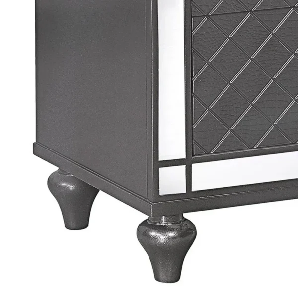 BM338454_3_b46e0d0f-21db-44c0-8e63-6e933cefadd5 Reff Nightstand, 2 French Dovetail Drawers, Crystal Knobs, Gray