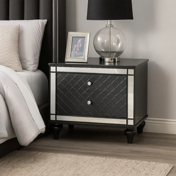 BM338454_5_47c75048-7be1-4275-9f87-6da490612fdd Reff Nightstand, 2 French Dovetail Drawers, Crystal Knobs, Gray