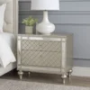 BM338455_5_bf5c89e8-4196-4008-9895-6640adce00cb Cristo Nightstand, 2 Dovetail Drawers, Crystal Knobs, Champagne Silver