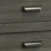 BM338480_2_e7159957-72e4-4337-9174-e91fae44927f Velz Nightstand, 2 Drawers, Metal Finger Pull Handles, Dark Gray Wood