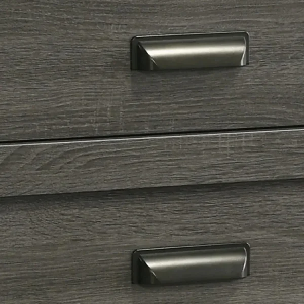 BM338480_2_e7159957-72e4-4337-9174-e91fae44927f Velz Nightstand, 2 Drawers, Metal Finger Pull Handles, Dark Gray Wood