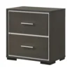 BM338488_d2b198c3-3f16-4d1b-86d5-222a0174a864 Hez Nightstand, 2 Drawers, Silver Trim, Modern Dark Brown Finish