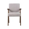 BM338521_1_5c205672-34a7-4d42-8312-3c1c5897ea10 Cid Jose Dining Chair Set of 2, Beige Polyester, Walnut Brown Wood