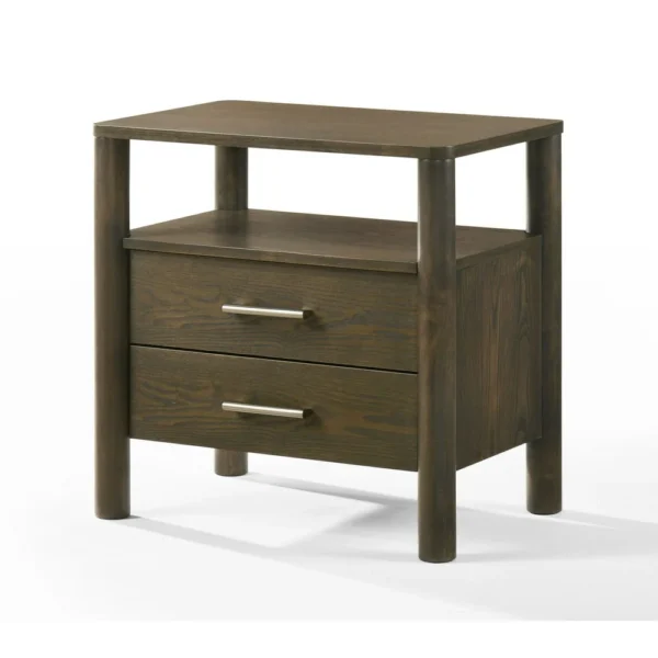 BM338538_3_36d865d4-0ef9-4430-9c03-481d510d09f3 Cid Caro Nightstand, 2 Drawers 1 Shelf, Wenge Brown Rubberwood, 24 Inch