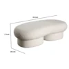 BM338625_4_e5428ae3-e8b3-47f2-808c-6e7c21f3c937 Curved Accent Bench, Solid Wood Frame, Soft Ivory Boucle Upholstery, 59 Inch