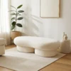 BM338625_5_4b4db61d-8fe7-4054-9880-cbd5ea2a885b Curved Accent Bench, Solid Wood Frame, Soft Ivory Boucle Upholstery, 59 Inch