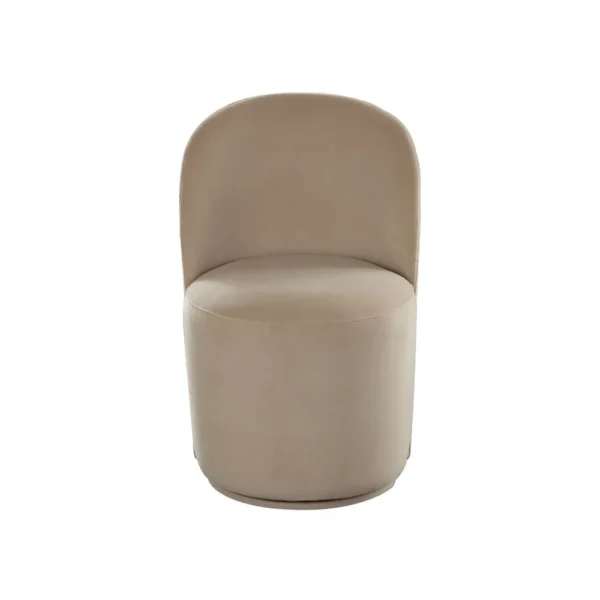 BM338641_1_b141049e-f3fa-49f1-8d62-1c6acd520ff2 Accent Swivel Dining Chairs, Set of 2, Camel Brown Velvet, Contoured Back