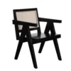 BM338691_2a6afbc6-7ff5-4c6b-9ecf-af3a0a5a029e Kato Dining Armchair, Cane Backrest, 24 Inch, Black Solid Mango Wood