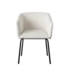 BM338714_1_17fdadca-b826-49e6-b603-b2bd1109c082 Voro Dining Chair Set of 2, Mist White Fabric, Sleek Black Metal Legs