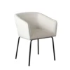 BM338714_2_a3c37946-0242-4980-b4fd-f7b8a2ebe124 Voro Dining Chair Set of 2, Mist White Fabric, Sleek Black Metal Legs