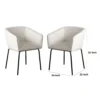 BM338714_4_cb697e67-d30c-446f-9c64-587ddc9e9923 Voro Dining Chair Set of 2, Mist White Fabric, Sleek Black Metal Legs
