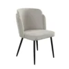 BM338734_2_b767e4a4-1619-44c0-b645-e548dd88d284 Griz Dining Side Chair Set of 2, Curved Back, Cream White Polyester, Black
