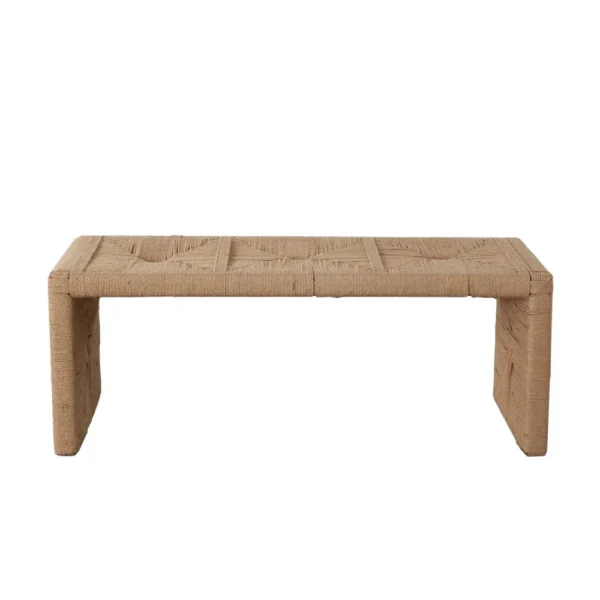 BM338754_1_fee9fe01-234b-4535-8628-cbe47a2b582b Koe Accent Bench, 49 Inch Wide Handwoven Natural Jute Woven Frame