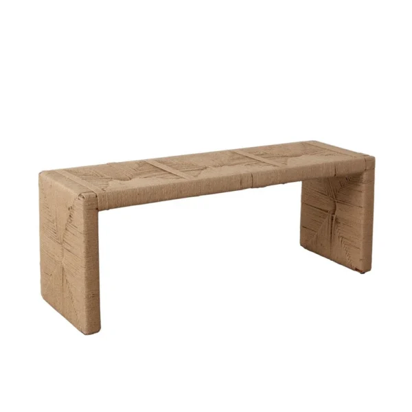 BM338754_2bfde5d4-acaf-402f-a98d-5e29c46cdf64 Koe Accent Bench, 49 Inch Wide Handwoven Natural Jute Woven Frame