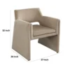 BM338758_4_31524673-78ee-4a1d-ae65-5ba6887d8465 Fena Accent Dining Chair, Light Camel Brown Velvet, Low Back