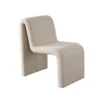 BM338759_0b4c1e53-7306-477b-a126-d881ae39f646 Nena Armless Dining Chair, Curved Light Camel Brown Shearling Fabric