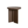BM338763_1_4804e5f5-61dd-4ce7-bb11-aa7f9e55c1ac Peny Side End Table, 18 Inch Round Top with Cross Legs in Dark Oak Brown