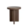 BM338763_9d0f6fb3-d6f5-42c6-a8a8-12ec8b4c74bb Peny Side End Table, 18 Inch Round Top with Cross Legs in Dark Oak Brown