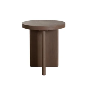 BM338763_9d0f6fb3-d6f5-42c6-a8a8-12ec8b4c74bb Peny Side End Table, 18 Inch Round Top with Cross Legs in Dark Oak Brown